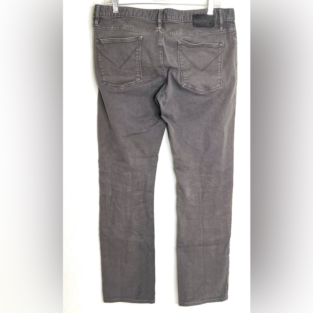 John Varvatos Bowery Charcoal Gray Denim Jeans size 33X30  #20 - Picture 2 of 7